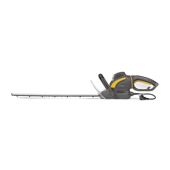 Stiga - Taille-haie HT 106c, moteur 600W, lame 60 cm, poignée pivotante, écartement dents 20 mm - STIGA - Image 3