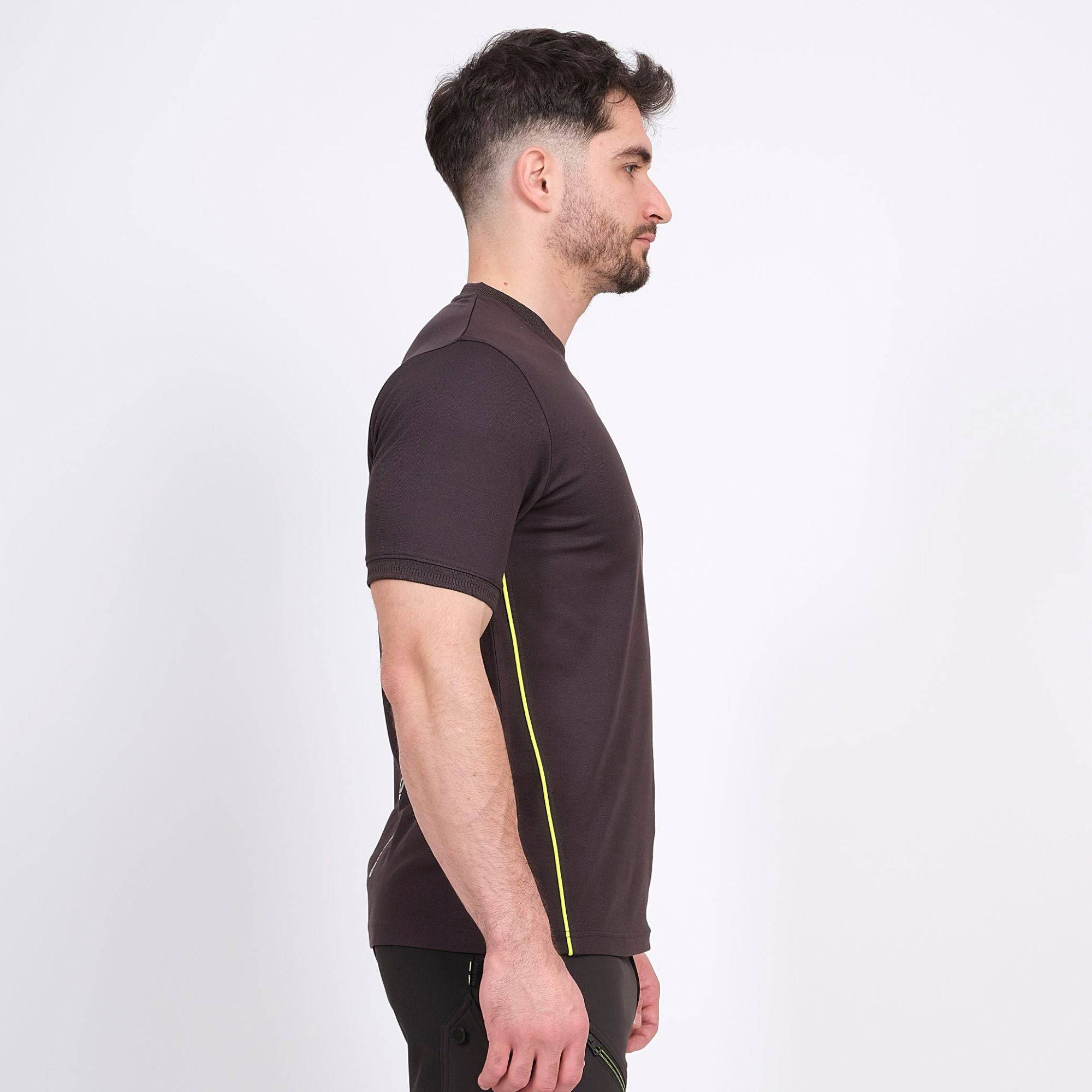 Nineworths - taille xxl - albon - t-shirt manches courtes de travail - 1061 anthracite - Image 4