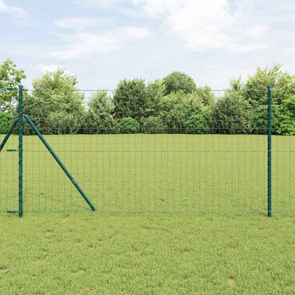 PANGIVO - Clôture acier PVC verte 1,4 x 10 m, Poids :19.94kg - PANGIVO - Image 1