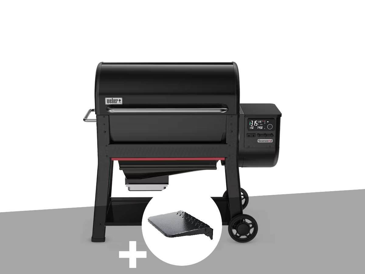 Weber - Barbecue à pellets Searwood XL 600 + Plan de travail - Weber - Image 1