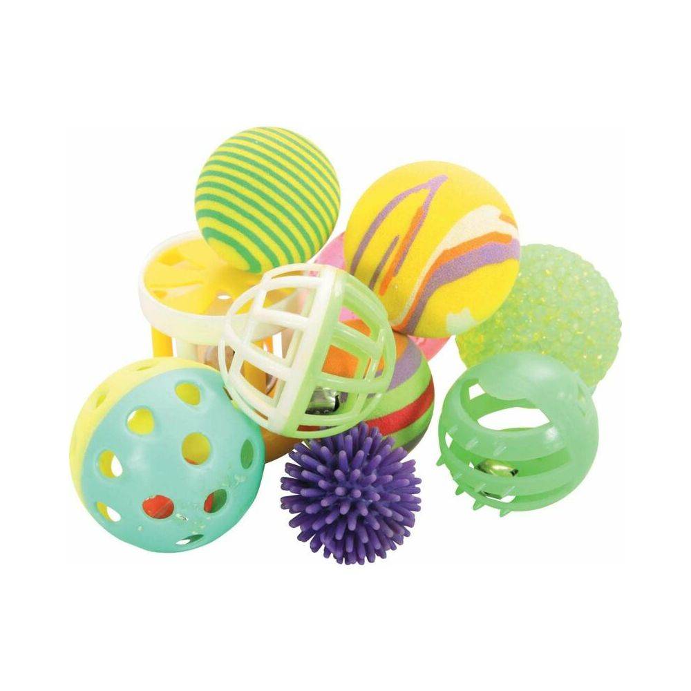 Zolux - 10 jouets multiformes pour chats - Image 3
