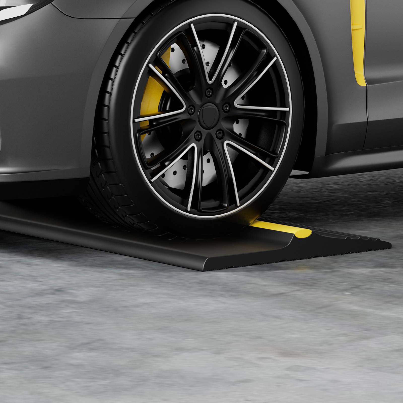 VEVOR Joint porte garage 3.6m, seuil universel, PVC épais, adhésif, noir. - Image 8