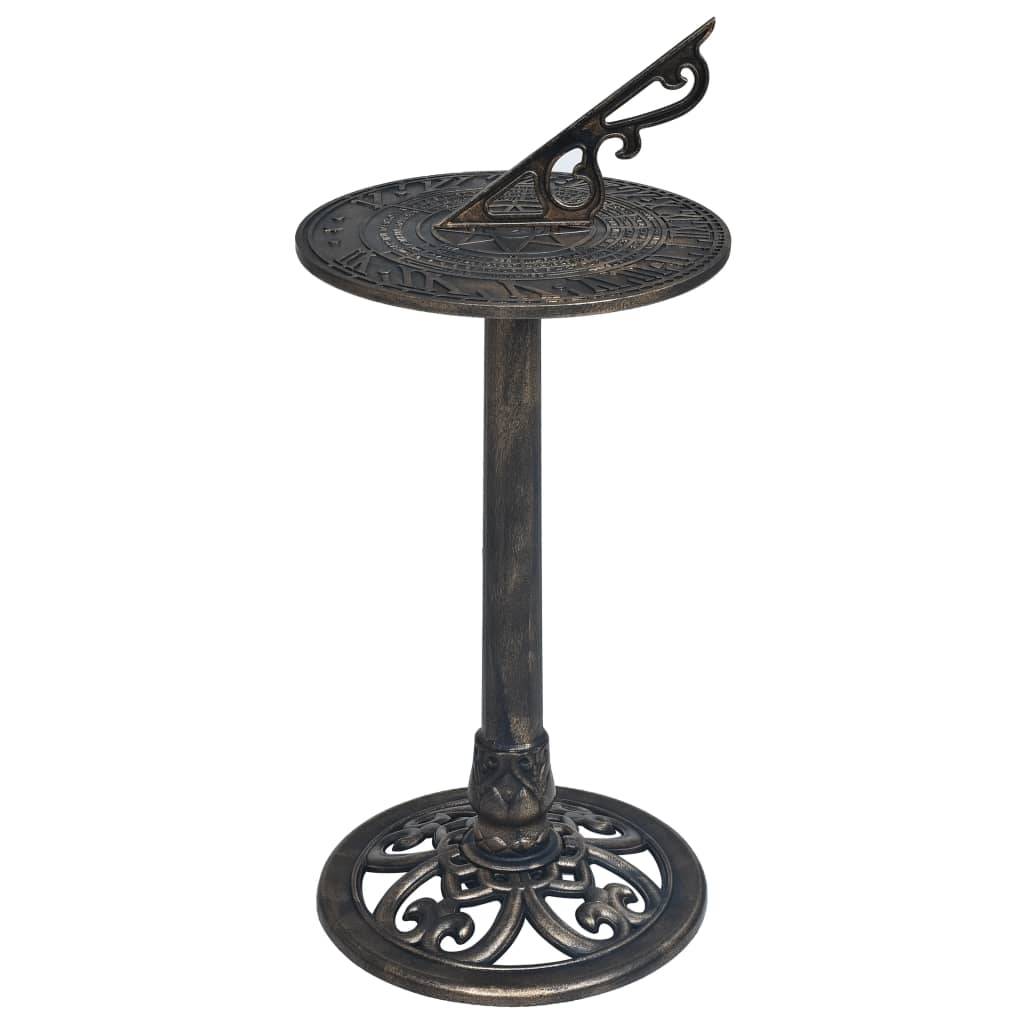 Autre - Cadran solaire Bronze 35,5x82 cm Plastique - Image 1