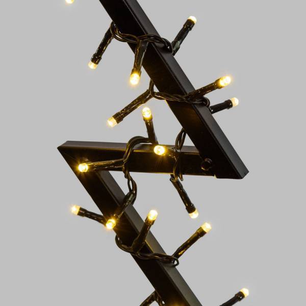 Lotti - Sapin lumineux 2D à planter H105cm 110 LED blanc chaud 8 jeux lumières IP44 SMART Connect 31V Lotti - Image 7