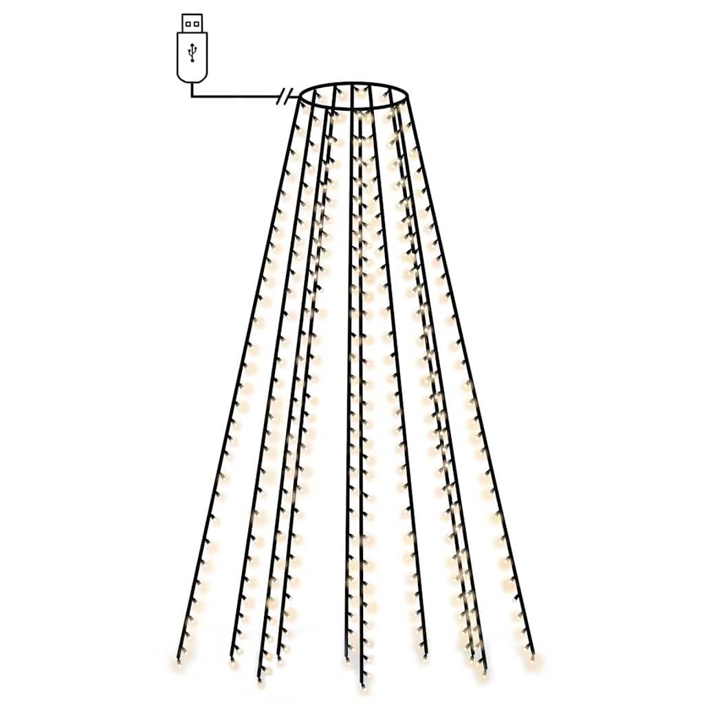 PANGIVO - Guirlande lumineuse PVC blanc froid 250 cm - PANGIVO - Image 2
