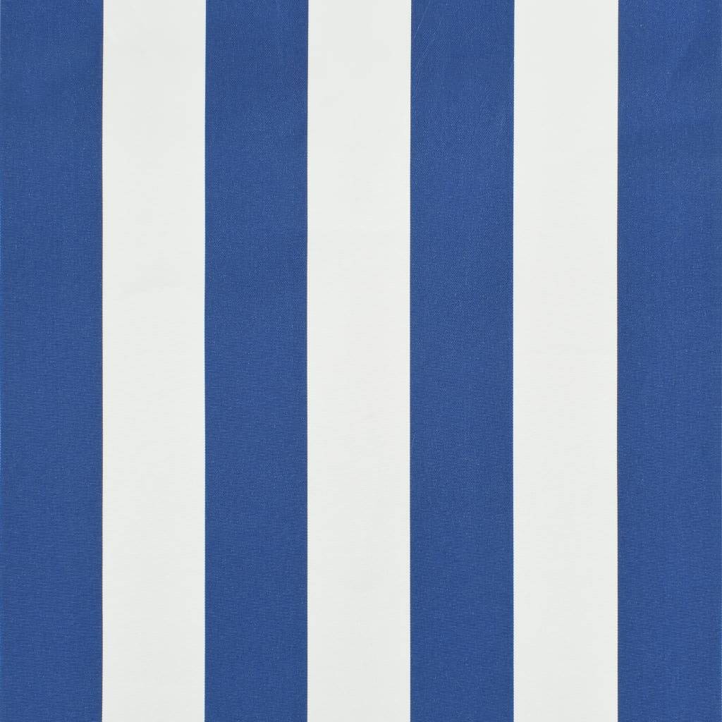 Vidaxl - Auvent de bistro 400x120 cm Bleu et blanc vidaXL 143725 - Image 5