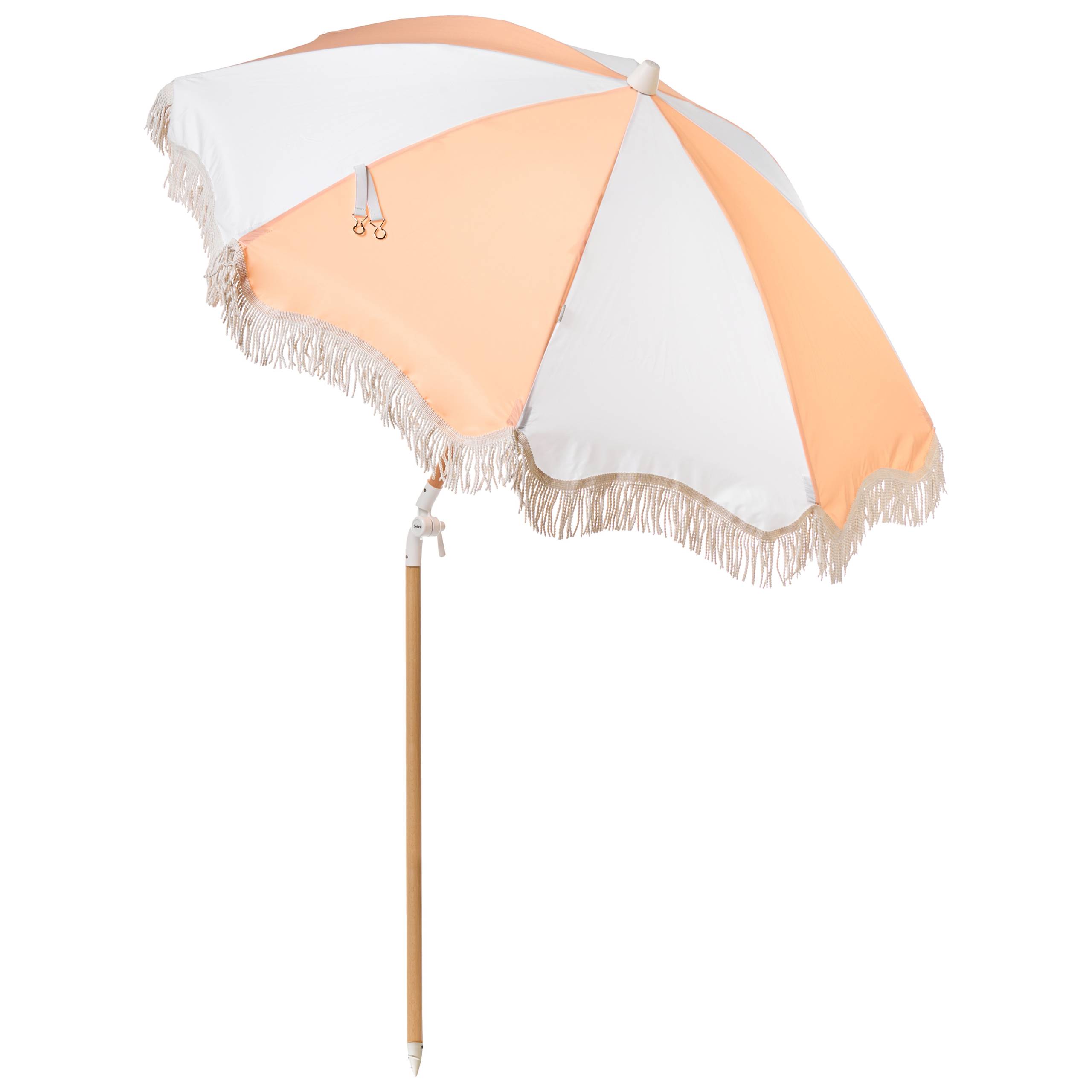 Beliani - Parasol Tissu Orange MONDELLO - Beliani - Image 4