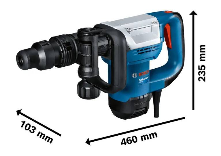 Bosch - Marteau piqueur SDS-Max GSH5 BOSCH - 0611338700 - Image 2