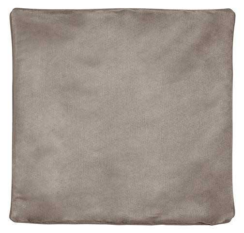 Home Maison - Housse de Coussin  - Effet Satiné - HOME MAISON - Polyester - Gris clair