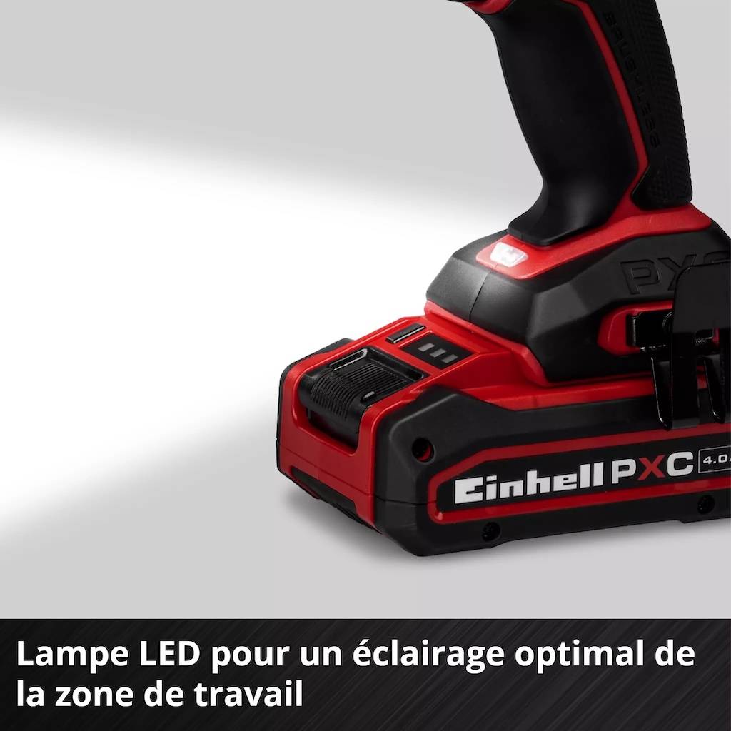 Einhell - Perceuse-visseuse sans fil - TP-CD 18/70-C Li BL-Solo - 70 Nm - Brushless - Power X-Change - Image 6
