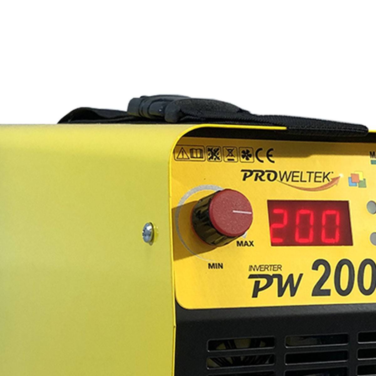 Poste à souder Inverter à l'arc 200A Numérique soudure Acier Fonte Inox+ Cagoule de soudure Automatique 2 capteurs - Image 6