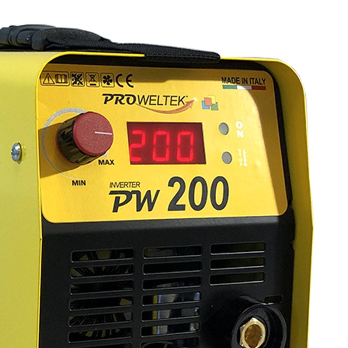 Poste à souder Inverter à l'arc 200A Numérique soudure Acier Fonte Inox+ Cagoule de soudure Automatique 2 capteurs - Image 7