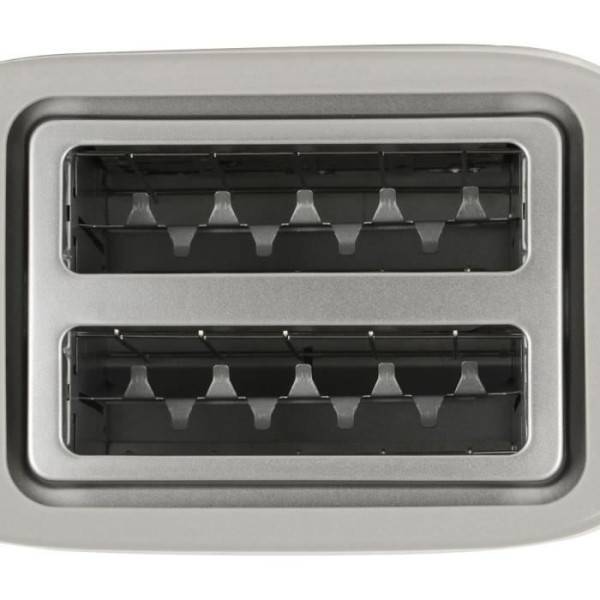 Grille Pain - Toaster Electrique  - BRANDT - T02T1050W - 2 fentes - 7 niveaux de puissance - Tiroir ramasse-miettes - Blanc - Image 2