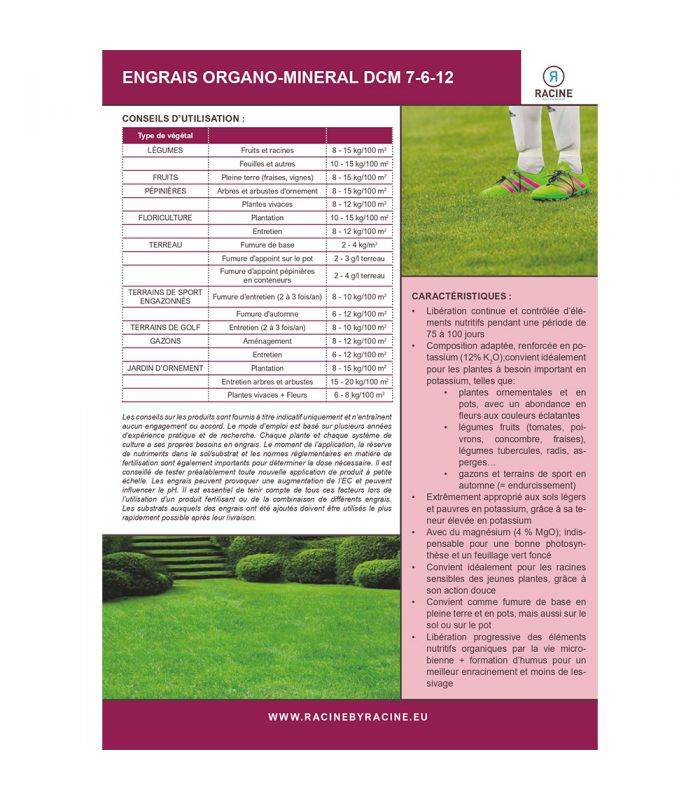 Engrais booster de croissance 25kg RACINE F-ENG025 - Image 2