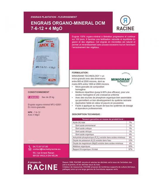 Engrais booster de croissance 25kg RACINE F-ENG025 - Image 3
