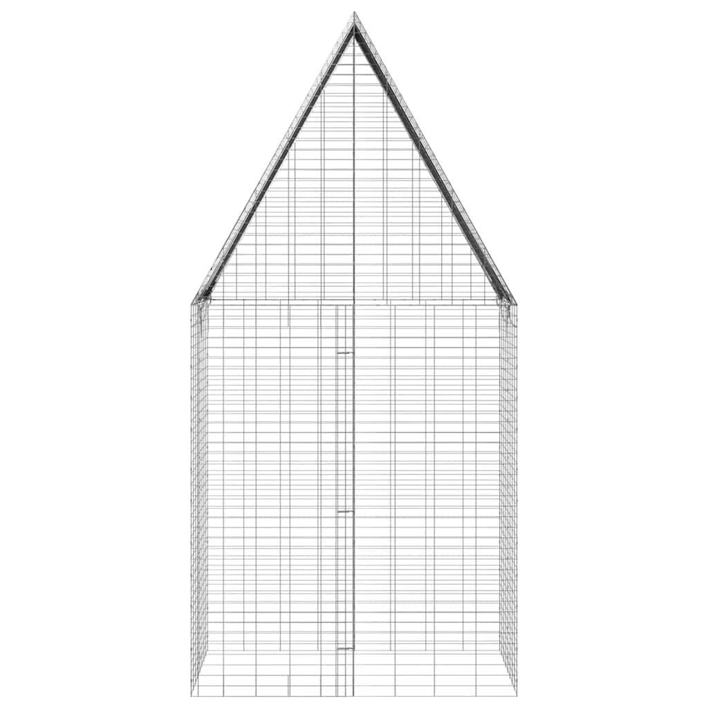 Vidaxl - Cage pour lapins Argenté 100 x 100 x 210 cm Acier galvanisé vidaXL 42019245 - Image 10