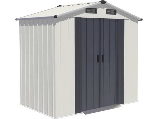 Habitat Et Jardin - Abri De Jardin En Métal "nebraska" - 2,17 M² - Beige -habitat Et Jardin - Image 1