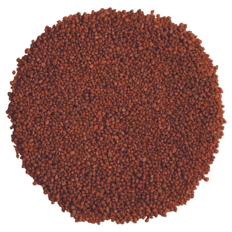 Jardinex - Gravier décoratif coloré 2/3 mm (Pot 1kg) - Terracotta  - Jardinex
