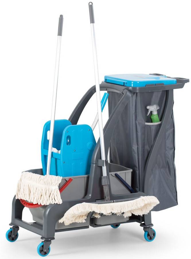 Chariot de Ménage Professionnel Procart Jet 735S - Combisteel - Image 2