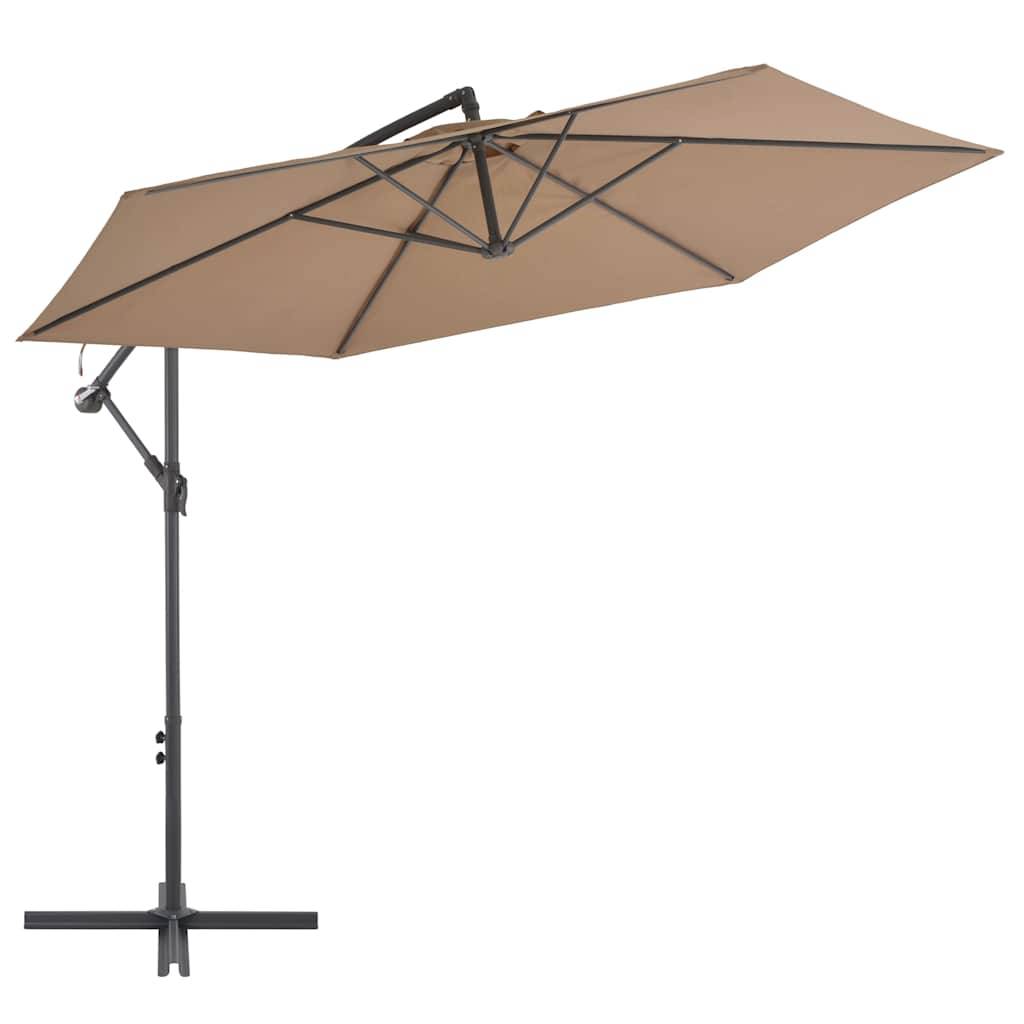 Prolenta Premium - Coussin/parasol polyester taupe 100 x 100 cm - Prolenta premium p375.9 - Image 2