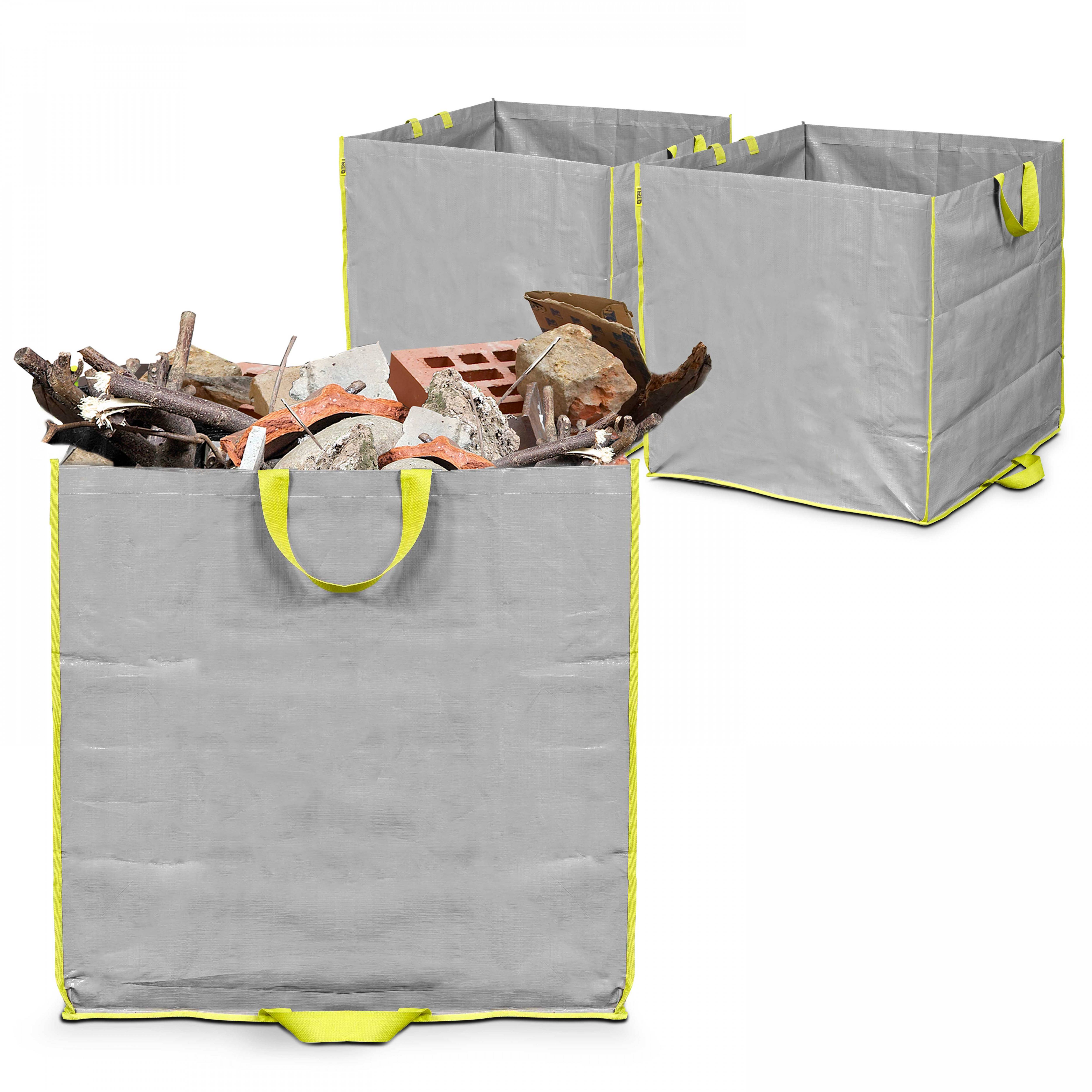 Oviala - Lot de 3 sacs à gravats et végetaux 100l - Oviala - Image 1