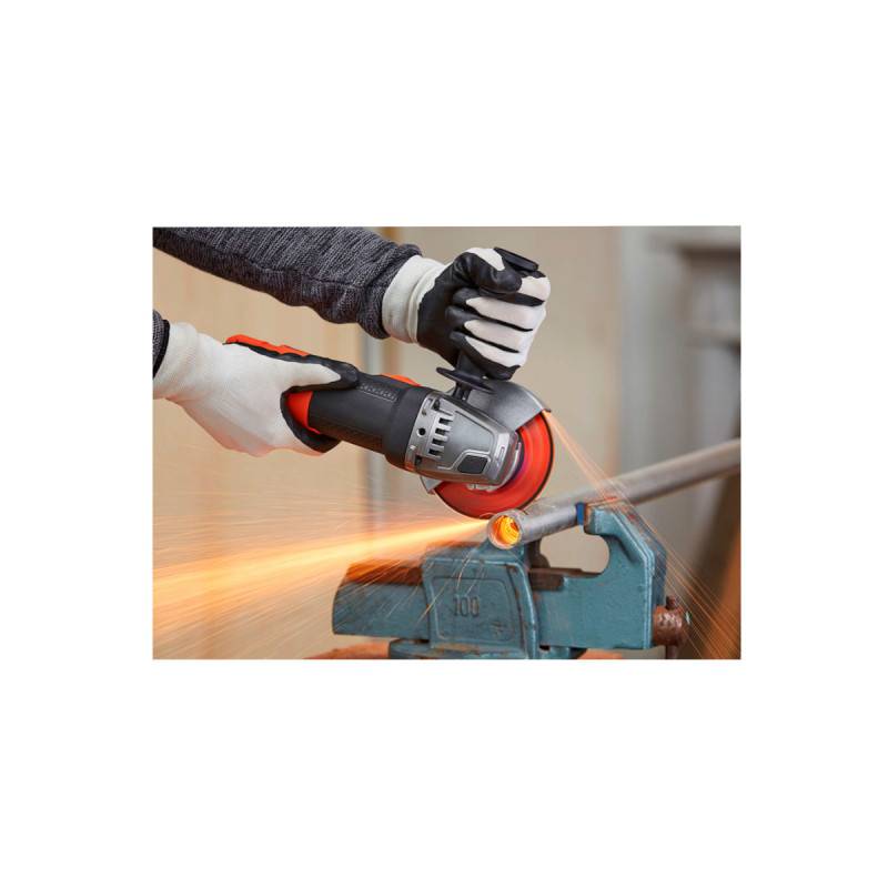 Meuleuse d'angle filaire 900W BEG210-QS BLACK et DECKER - 3 positions - 84415 - Image 4