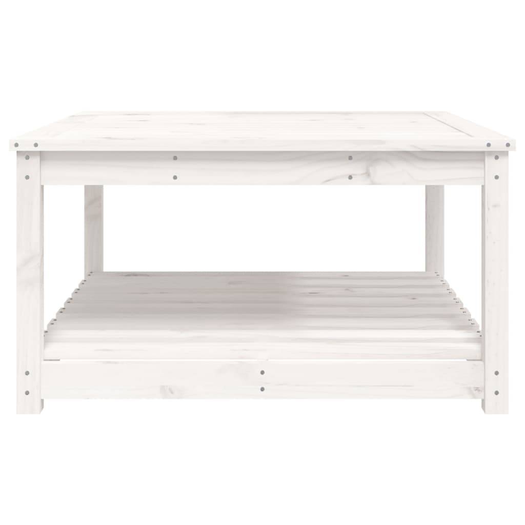 PANGIVO - Table de jardin bois massif de pin blanc 82,5 x 82,5 x 45 cm - PANGIVO - Image 6
