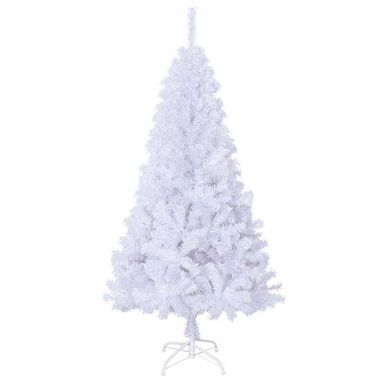 Sapin de Noël | Arbre de Noël artificiel avec 150 LED Blanc 150 cm PVC et Acier Maison Chic - Image 5