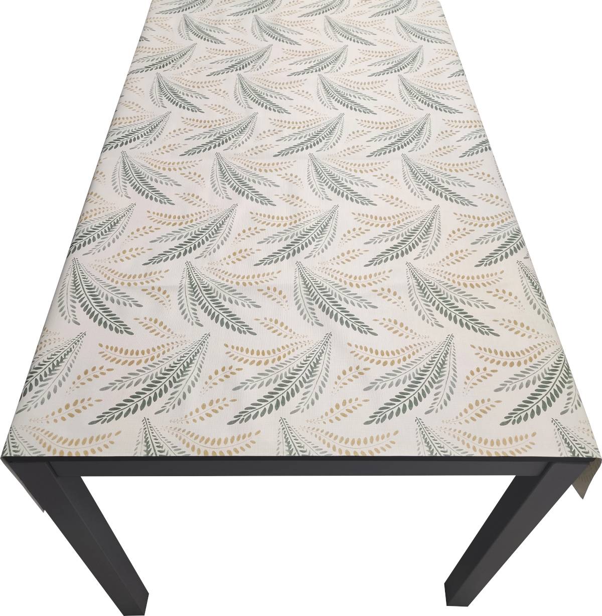 Nappe Composition PVC Base Polyester Anti-taches Pointes Taille 140X180 CM - Image 2