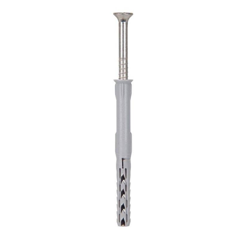 Fischer - Boite de 50 chevilles rallongées SXR 10x160 T FISCHER 46267 (avec vis tête fraisée en acier électrozingué) Fischer - Image 1