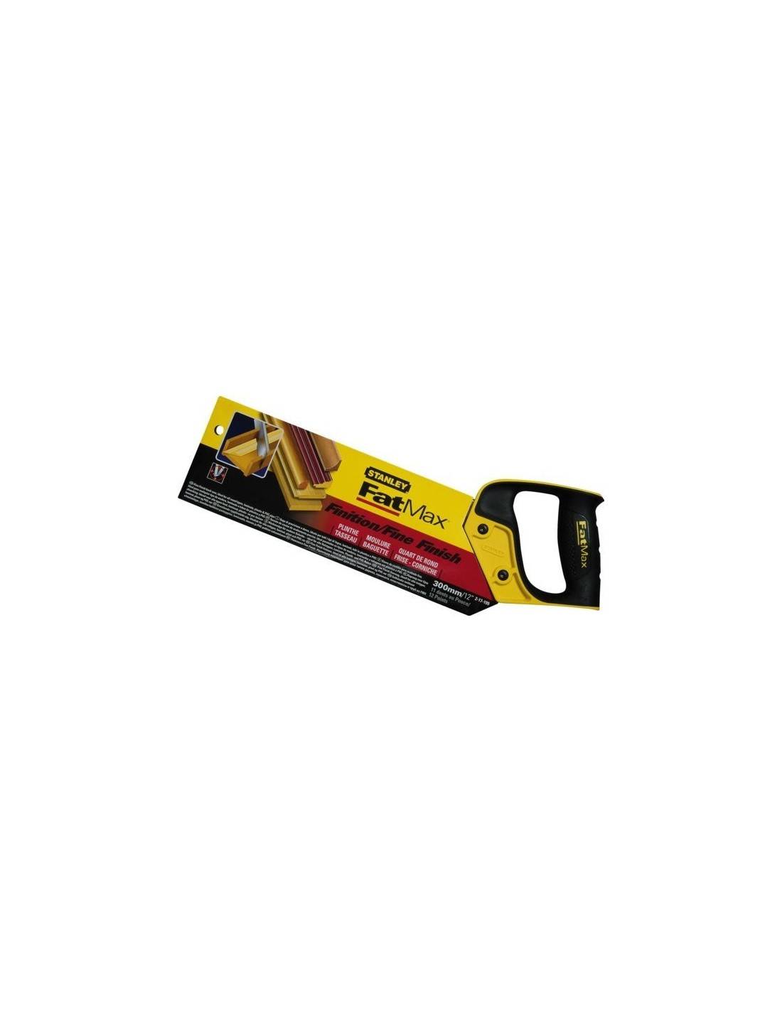 stanley - Scie à Dos Stanley Fatmax 300mm Précision Et Durabilité Pour Coupes Fines - Stanley - Image 1