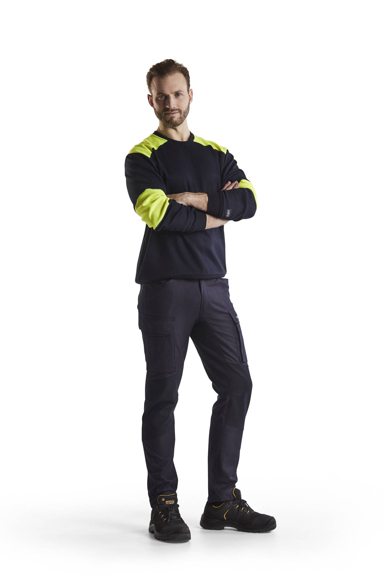 Pantalon inhérent retardant flamme +stretch Marine | 148615128900 - Blaklader