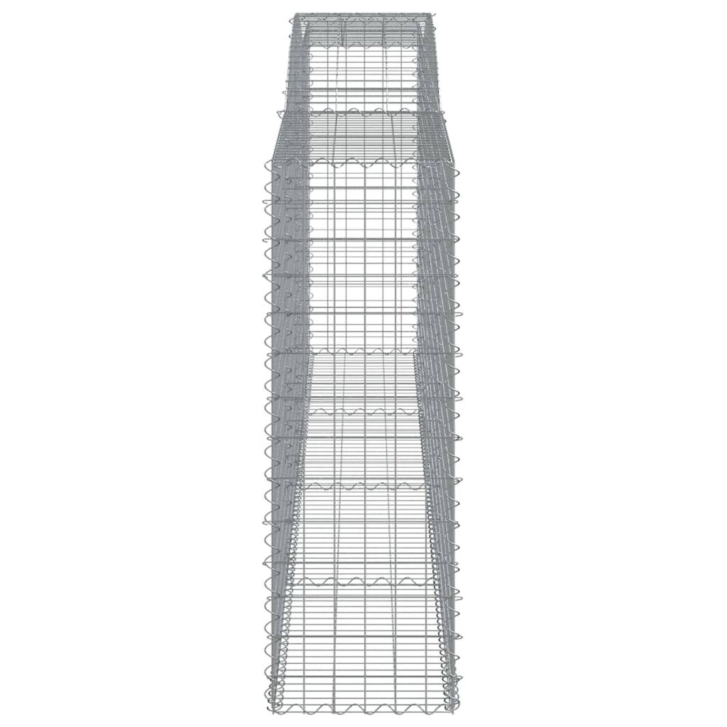 Vidaxl - Paniers à gabions arqués 25 pcs 400x50x140/160 cm Fer galvanisé vidaXL 3147033 - Image 6