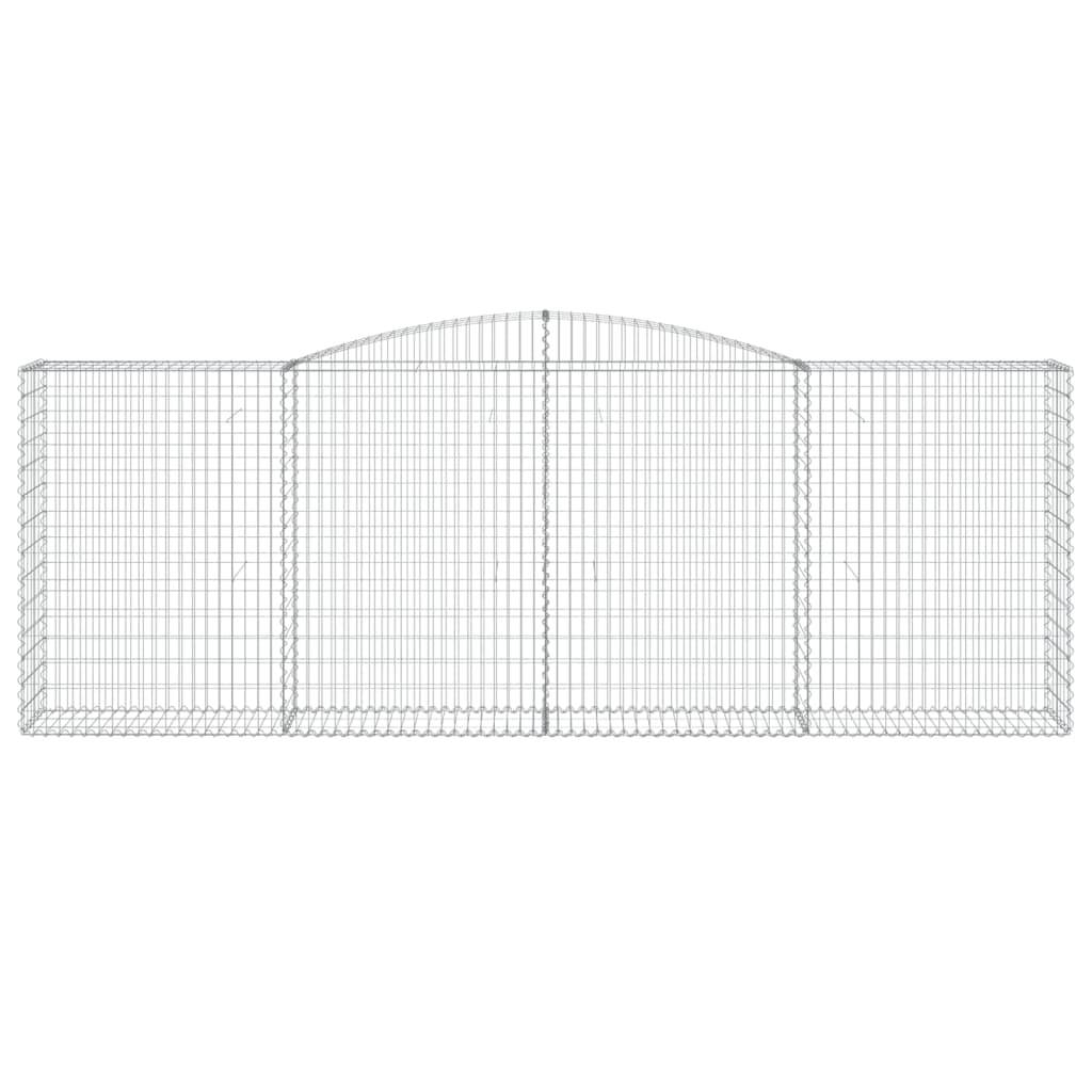 Vidaxl - Paniers à gabions arqués 25 pcs 400x50x140/160 cm Fer galvanisé vidaXL 3147033 - Image 5