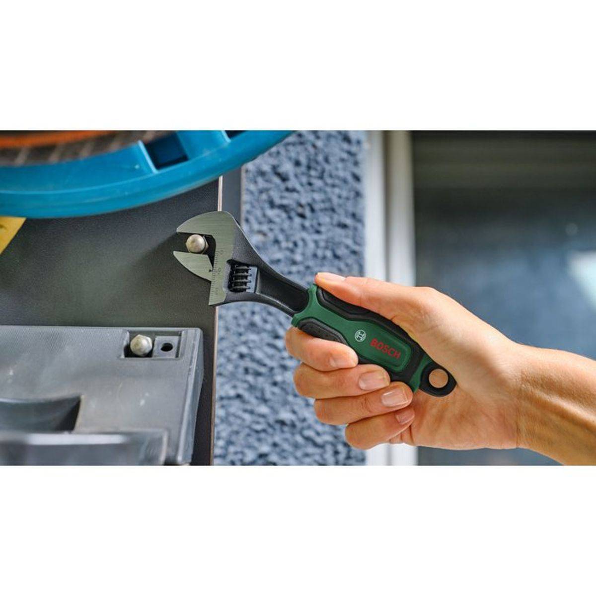 Bosch - Clé à molette réglable 150 mm, ouverture 0 à 24 mm, acier carbone - BOSCH - Image 3