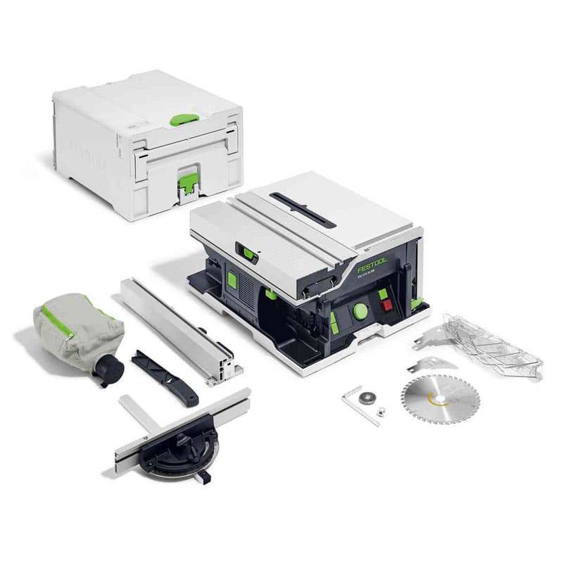 Scie circulaire sur table sans fil 36V (2x18V) CSC SYS 50 EBI-Basic - FESTOOL - sans batterie ni chargeur - avec accessoires - 576820 - Image 1