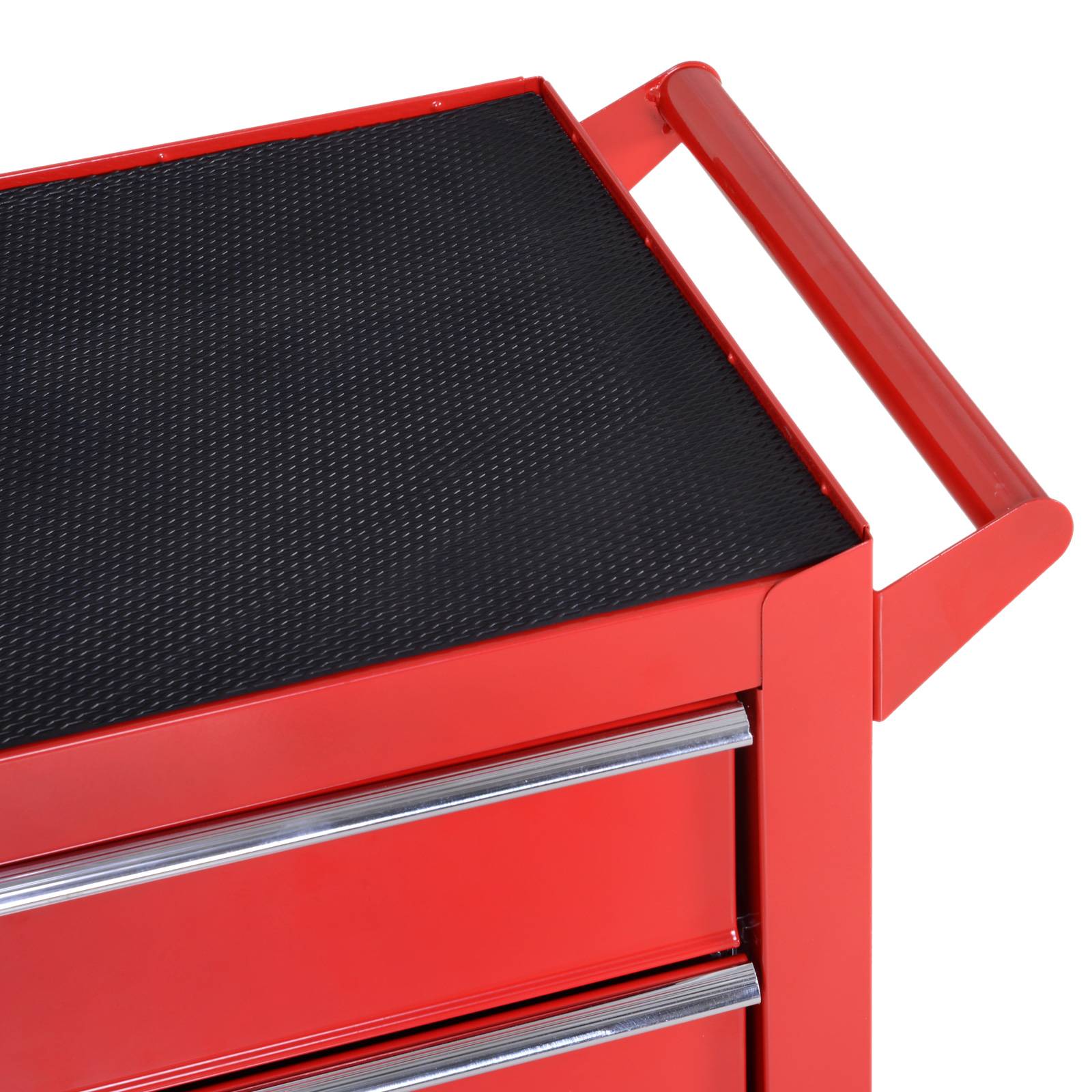 Sans Marque - Armoire roulante, atelier garage, acier, 69L x 33P x 75H cm, rouge - Image 10