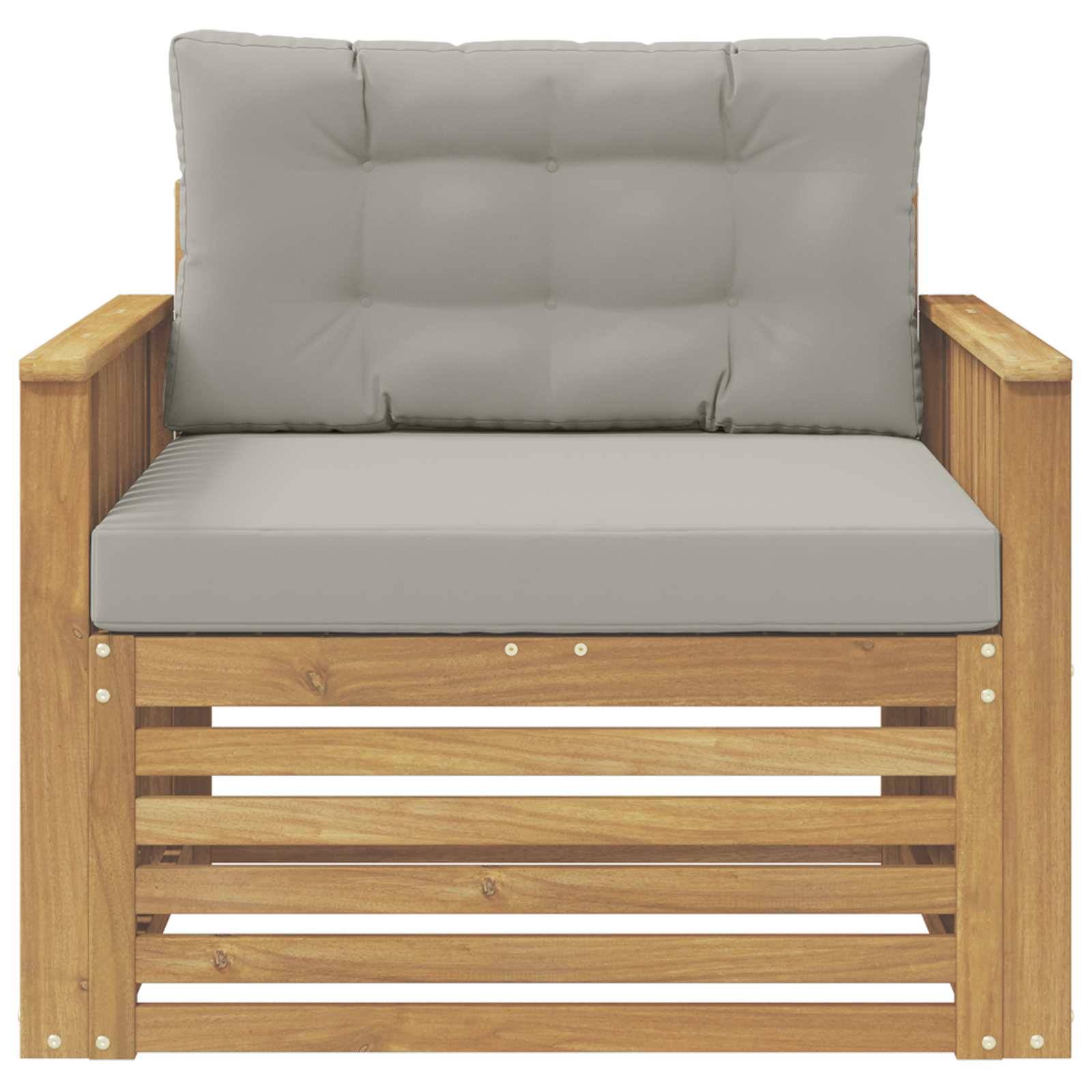 Vidaxl - Canapé d’extérieur Polyester Blanc vidaXL 3439133 - Image 4