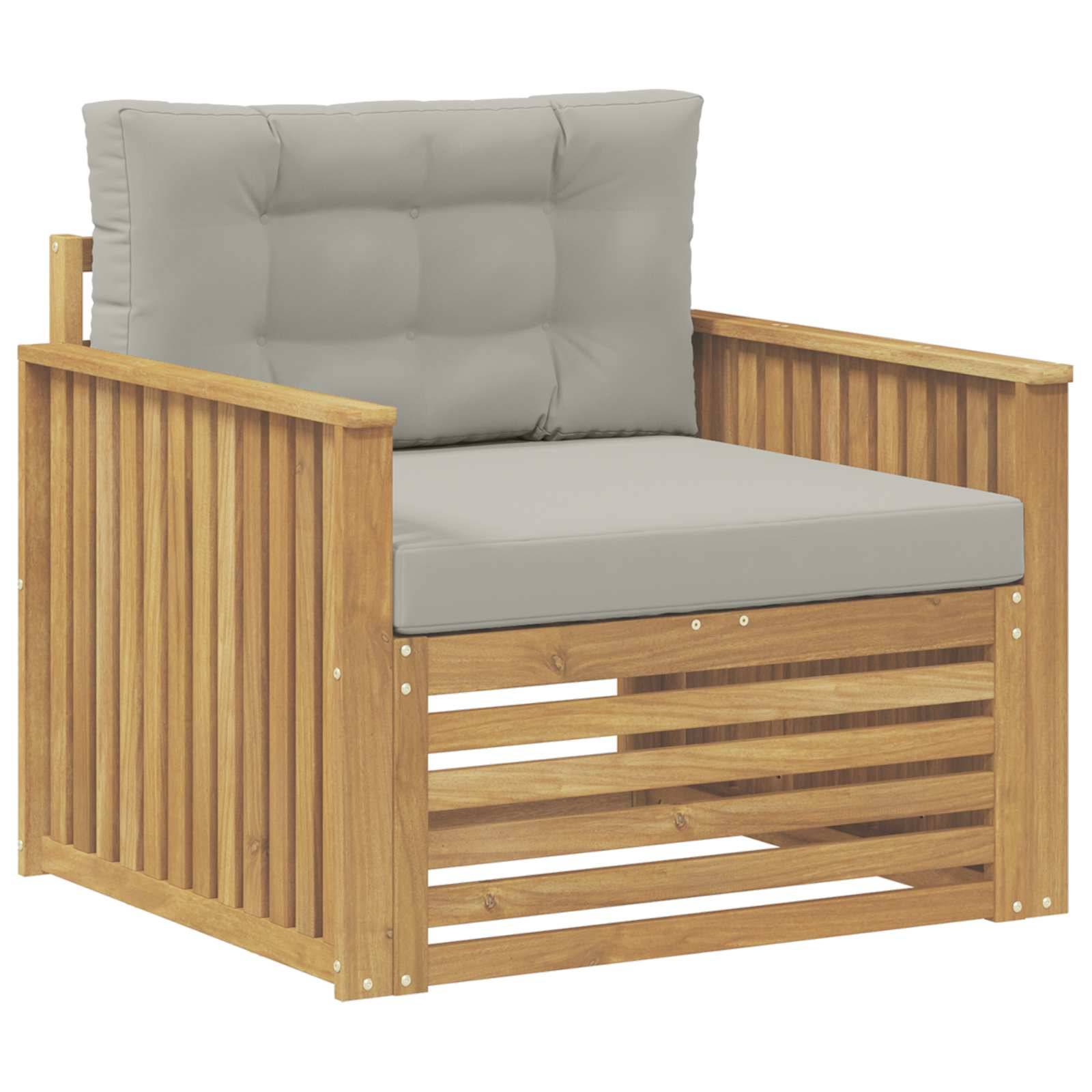 Vidaxl - Canapé d’extérieur Polyester Blanc vidaXL 3439133 - Image 2