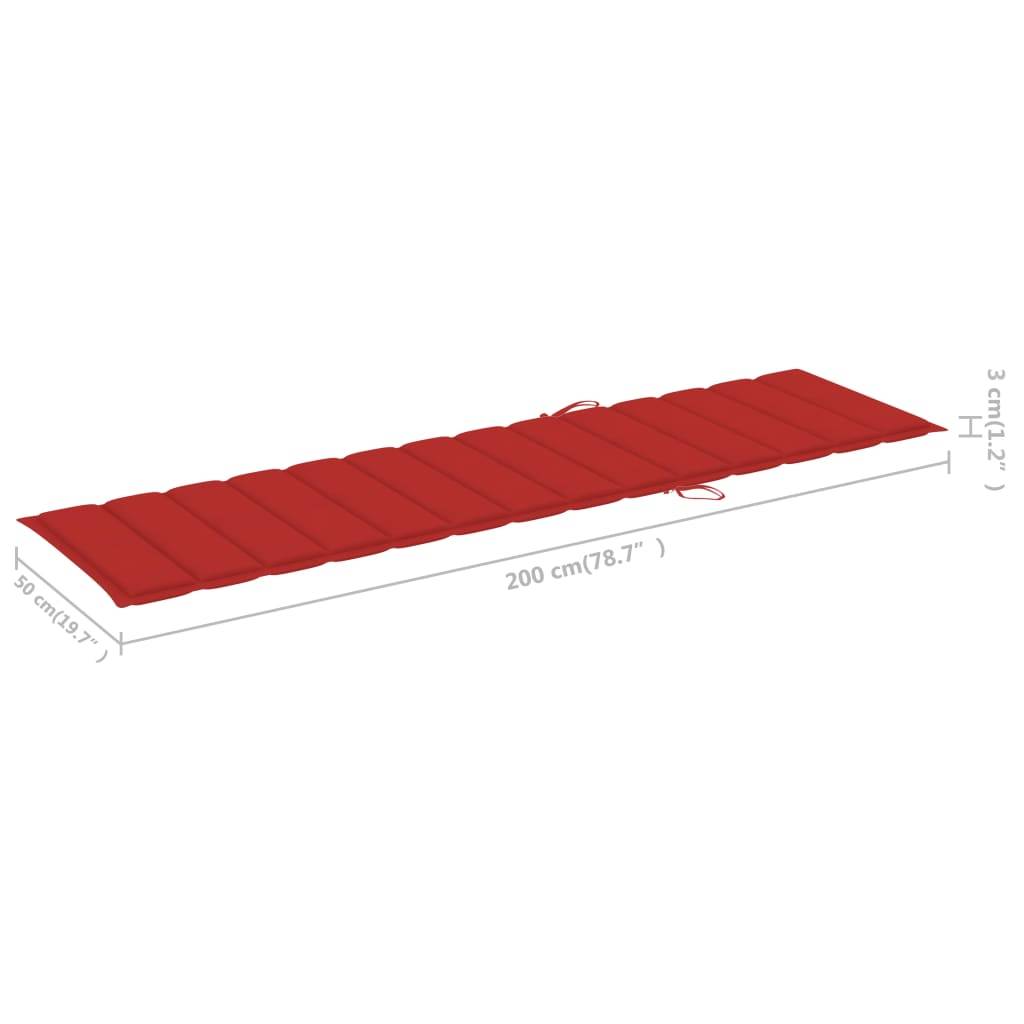 Helloshop26 - Lot de 2 transats chaise longue bain de soleil lit de jardin terrasse meuble d'extérieur avec table et coussin bois de teck solide - Image 8