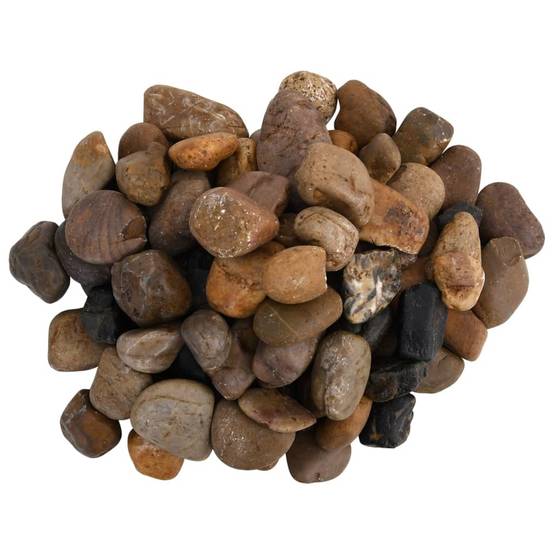 Galets Décoratifs Multicolores Polis pour Jardin Paillage Déco Aquarium 2-5 cm 25 kg - ComfortXL Outdoor Living - Image 3