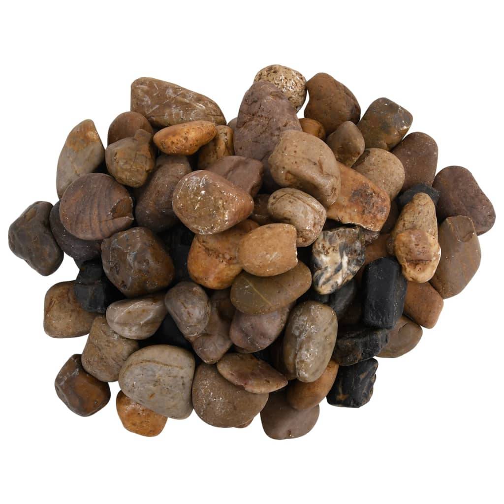 Galets Décoratifs Multicolores Polis pour Jardin Paillage Déco Aquarium 2-5 cm 25 kg - ComfortXL Outdoor Living - Image 3