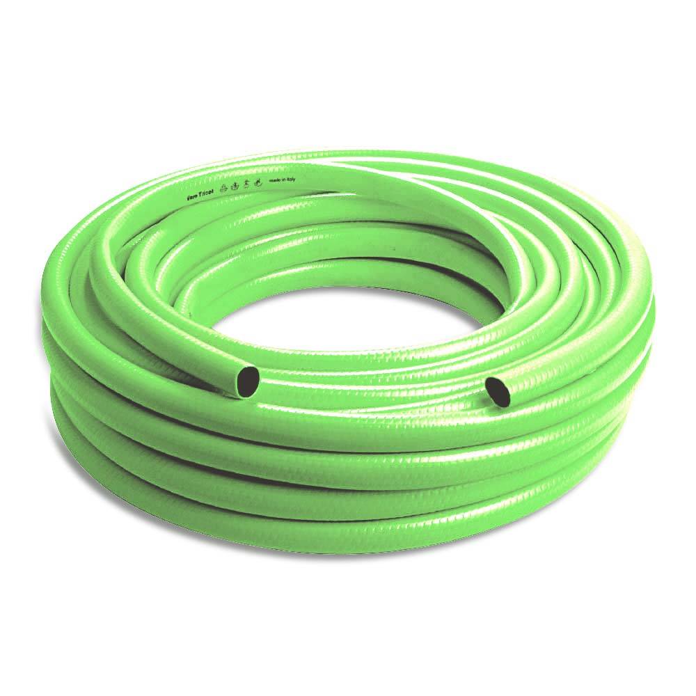 Sans Marque - Tuyau d'arrosage guipé 20m - Ø19mm Vert - Image 1