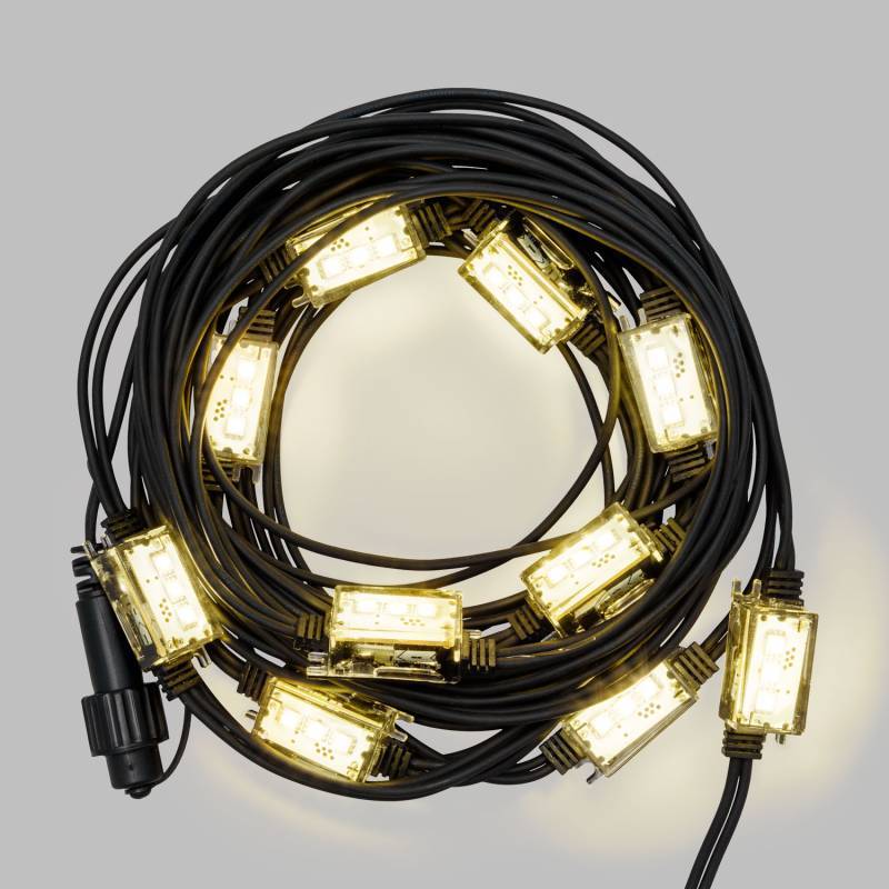 Lotti - Guirlande stroboscopique flash 10 lampes blanc chaud connectable professionnelle 230V IP44 Lotti - Image 3