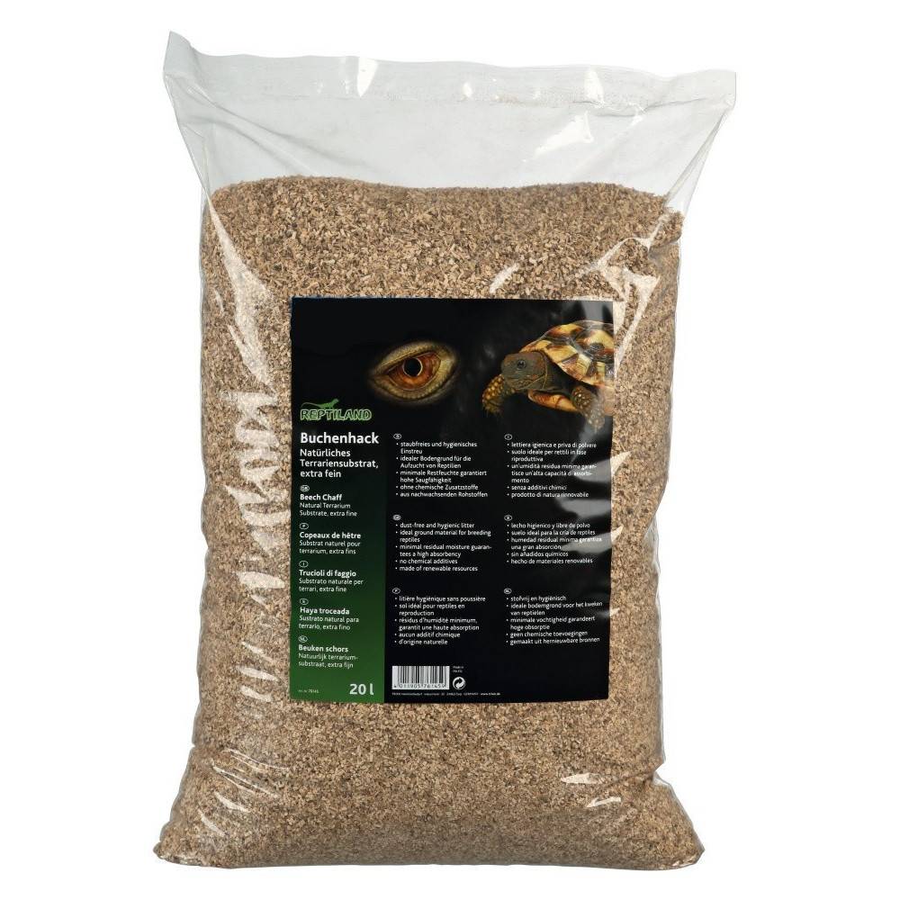 Trixie - Copeaux de hêtre 20 Litres substrat naturel extra fin pour terrarium - Image 1