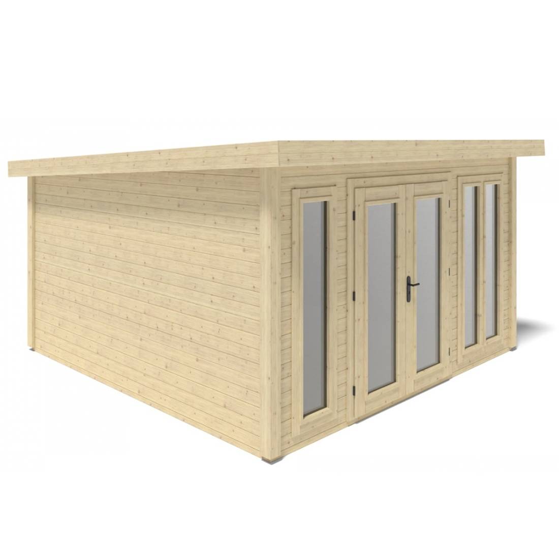 Altanka - Abri de jardin en bois Kira 4,04x4,09m - 12m2 - Ep. 34mm - 000009 - ALTANKA - Image 5