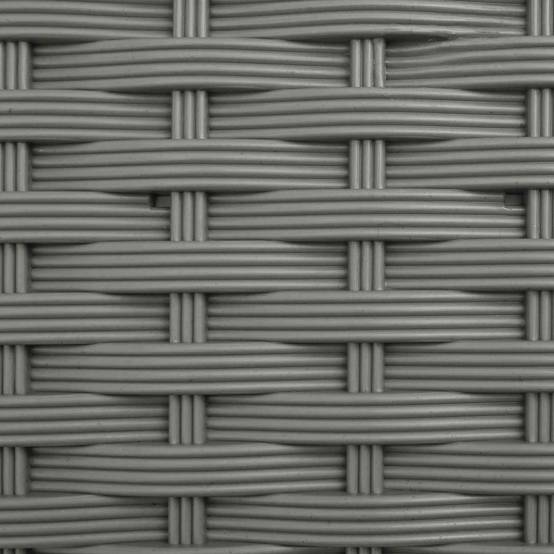ComfortXL - Lit Potager Surélevé Treillis PP Jardin Support Plantes Toit Courbé 125x40x138cm Gris - ComfortXL Outdoor Living - Image 7