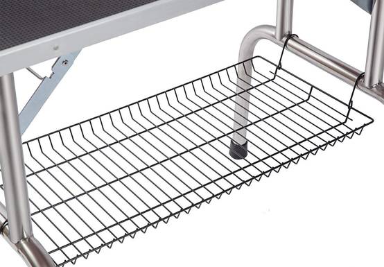 Table de toilettage pour chien pliable 90x60cm avec potence réglable Noir – ComfortXL Outdoor Living - Image 6