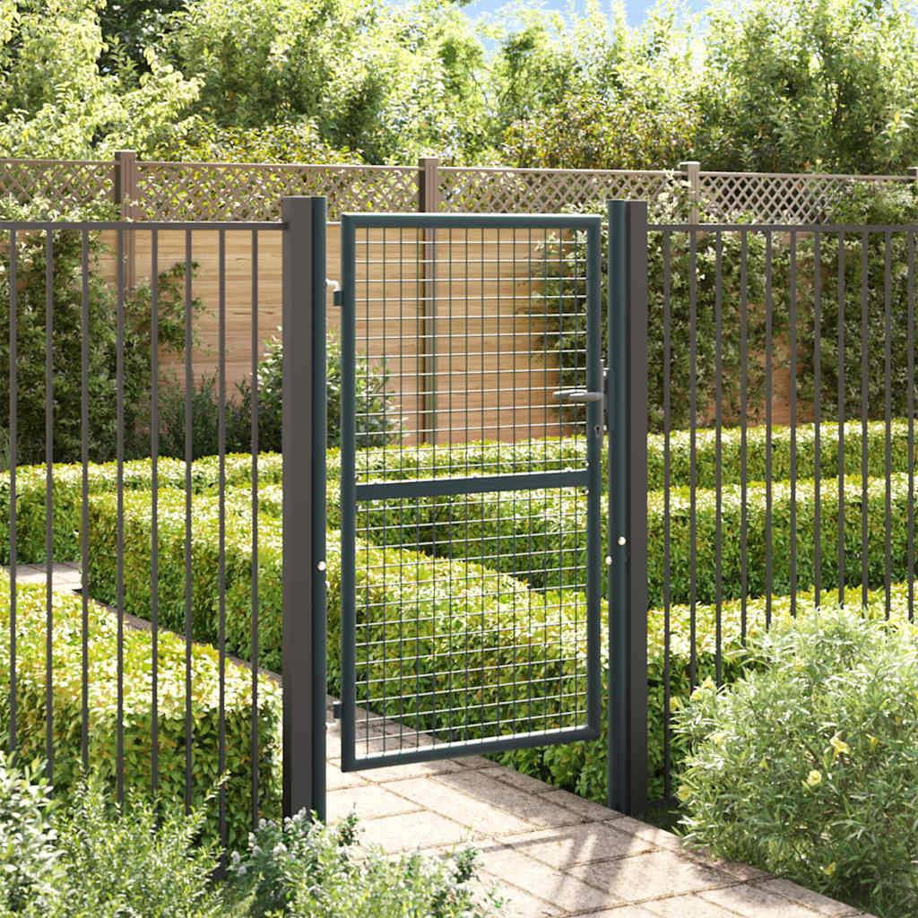 ComfortXL - Portillon Grillagé Robuste Acier Galvanisé Design Moderne pour Clôture de Jardin Anthracite 100x150 cm – ComfortXL Outdoor Living - Image 1