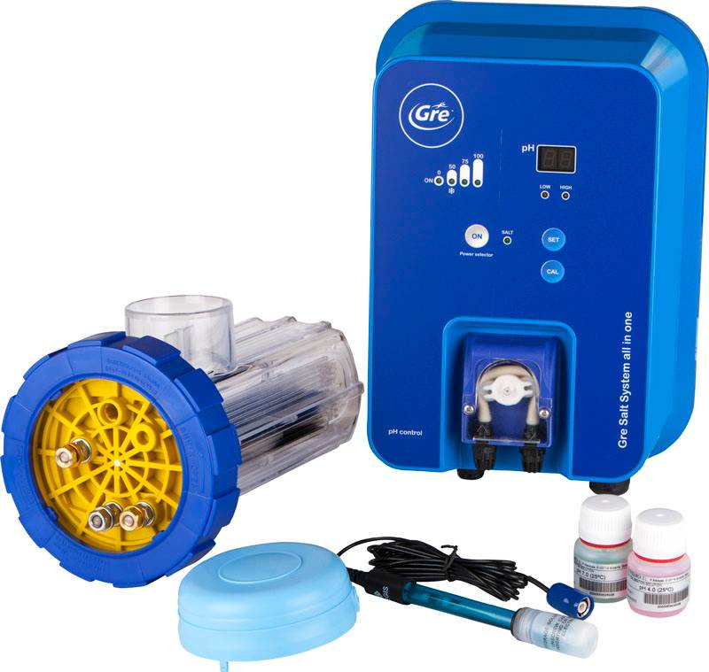 Gre Pools - Régulateur d'électrolyse et de pH pour piscines jusqu'à 60 m³ Premium Gre Pools - Image 2